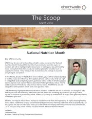 The Scoop by UTD Dining Services - March 2018 Issue