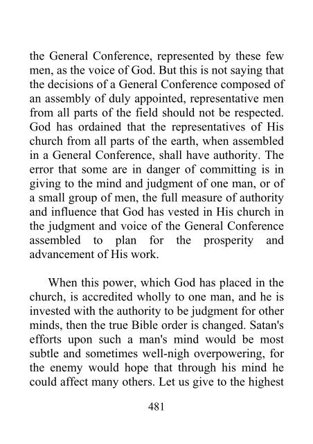 Testimonies for the Church, Volume 9 - Ellen G. White