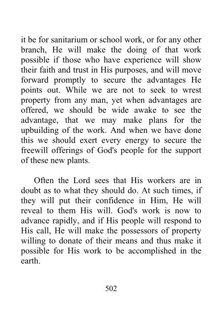 Testimonies for the Church, Volume 9 - Ellen G. White