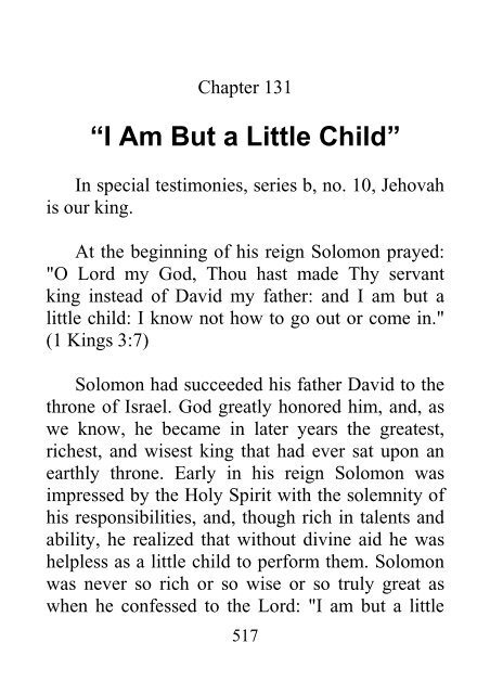 Testimonies for the Church, Volume 9 - Ellen G. White