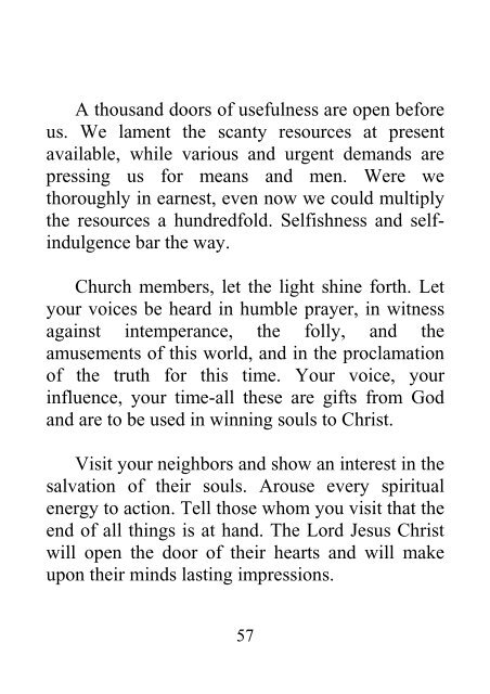 Testimonies for the Church, Volume 9 - Ellen G. White