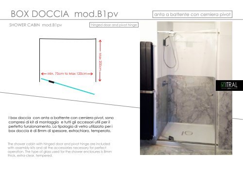 VITRALGLASS - BOX DOCCIA