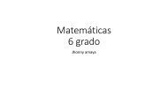 Matemáticas