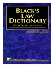 [PDF] Download Black's Law Dictionary Abridged Definitions of the Terms and Phrases of American Law
