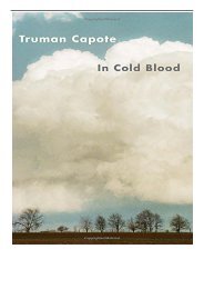 [PDF] Download In Cold Blood A True Account of a Multiple Murder and Its Consequences Vintage International