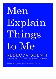 [PDF] Download Men Explain Things to Me Full pages