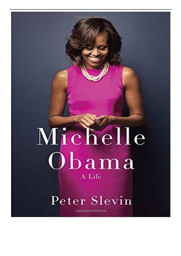 [PDF] Download Michelle Obama A Life Full Ebook
