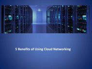 Cloud Networking Bay Area