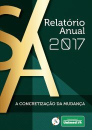 Relatório Anual 2017 - Unimed Participações