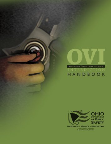 OVI Interdiction Handbook - Ohio Department of Public Safety