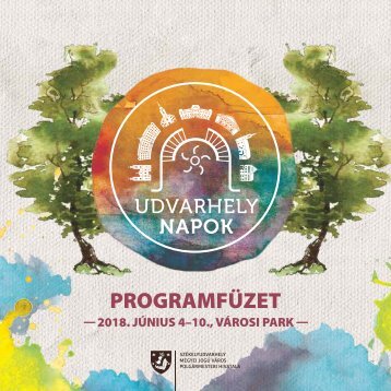 Udvarhely Napok Programfüzet