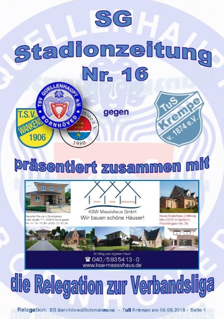 TSV Stadionzeitung-Relegation-090618