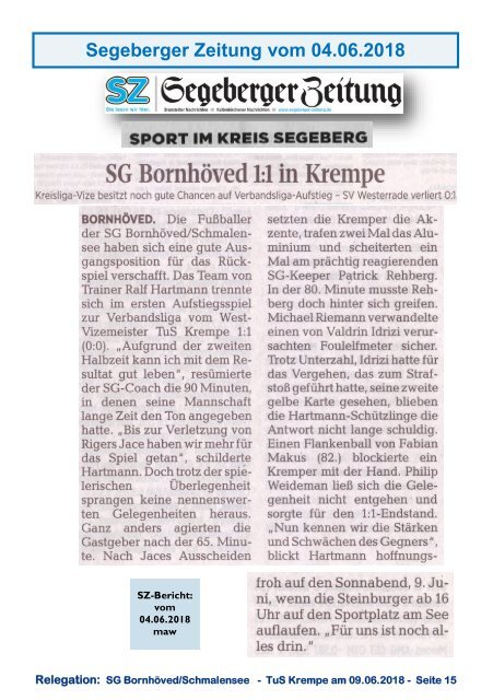 TSV Stadionzeitung-Relegation-090618