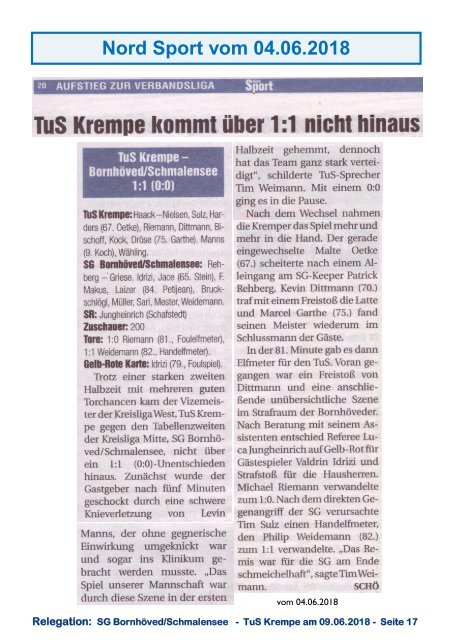 TSV Stadionzeitung-Relegation-090618