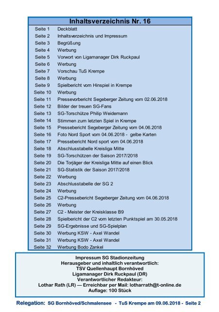 TSV Stadionzeitung-Relegation-090618