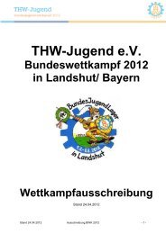 THW-Jugend Bayern - Bundesjugendlager