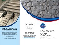 USA Roller Chain Brochure