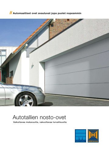 Autotallien nosto-ovet - mesvac