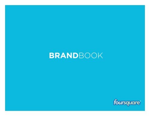 foursquare brand book