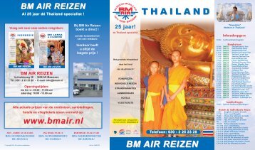 Download Reisgids Thailand - BM Air Reizen