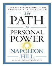 eBook The Path to Personal Power Mental Dynamite Free online