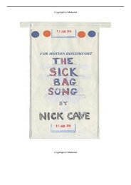 eBook The Sick Bag Song Free eBook