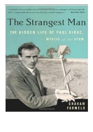 eBook The Strangest Man The Hidden Life of Paul Dirac Mystic of the Atom Free online