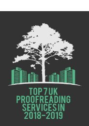 TOP 7 UK Proofreading Services in 2018-2019