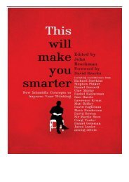 eBook This Will Make You Smarter Free books