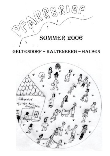 Sommer 2006 - der Pfarreien Geltendorf - Kaltenberg - Hausen