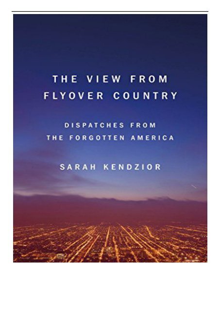 eBook View from Flyover Country Free eBook
