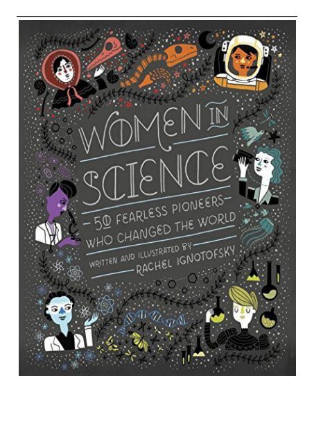 eBook Women in Science 50 Fearless Pioneers Who Changed the World Free eBook
