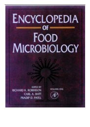 PDF Download Encyclopedia of Food Microbiology Free eBook