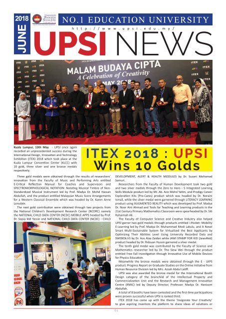 UPSI Newsletter Jun 2018 Final Release