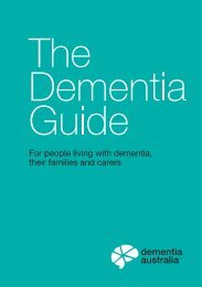 Dementia Australia | The Dementia Guide