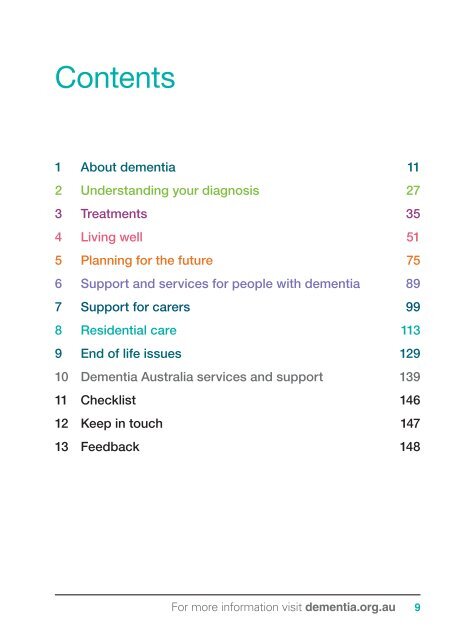 Dementia Australia | The Dementia Guide