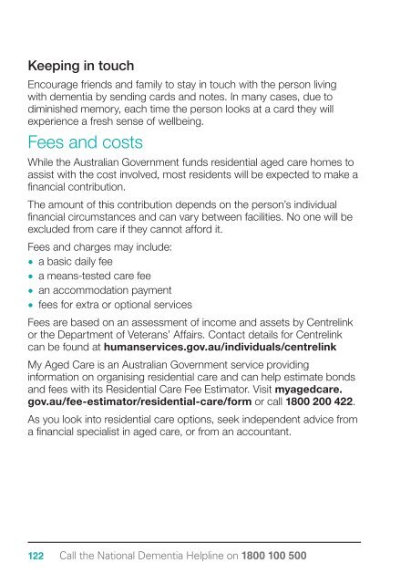 Dementia Australia | The Dementia Guide