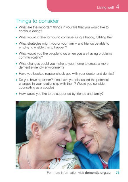 Dementia Australia | The Dementia Guide