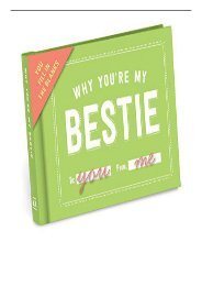 PDF Download Knock Knock Why You're My Bestie Fill in the Love Journal Fill-in-the-Blank Journal Free