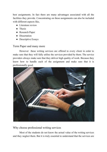 Professional Term Paper Writers: How to Get Help from Experts