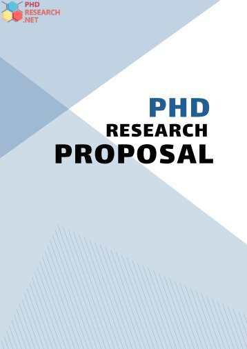 PhD Research Proposal Sample