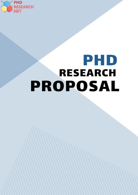 sample of phd proposal