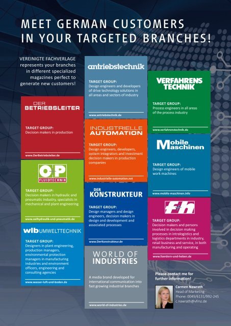 Verfahrenstechnik ACHEMA-REPORT 2018