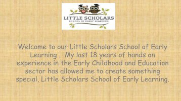 Kindergarden - Little Scholars