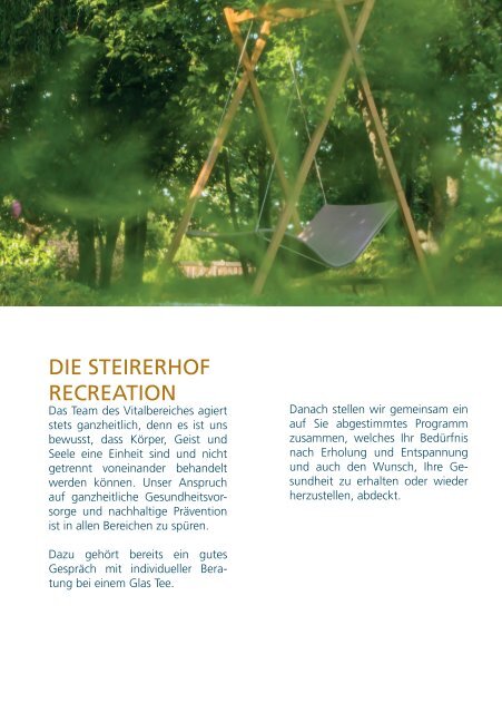 Steirerhof Recreation