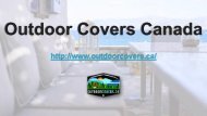 Importance Of Outdoor Patio Covers - Outdoor Covers Canada