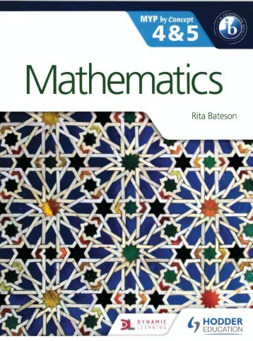 9781471841521, Mathematics by Concept for the IB MYP 4 & 5 SAMPLE40