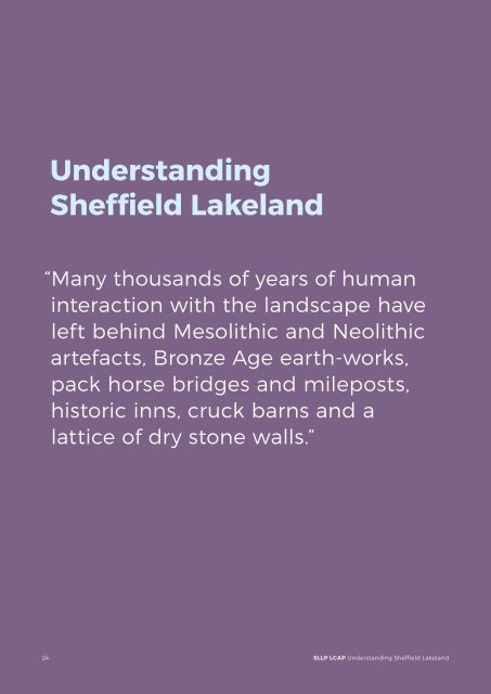 Sheffield Lakeland Landscape Conservation Action Plan