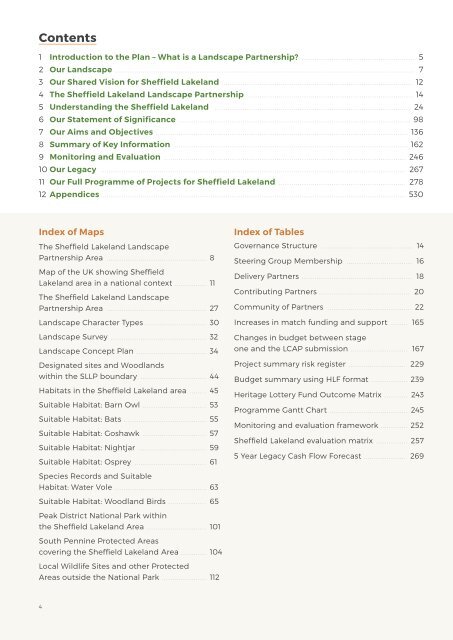 Sheffield Lakeland Landscape Conservation Action Plan