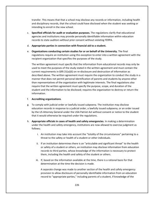 Vision, Mission, and Guiding Principles for SCUHS